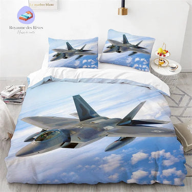 Housse de Couette Avion 1 Personne